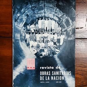 Revista de Obras Sanitarias de la Nación, parte de la colección histórica de la biblioteca.
